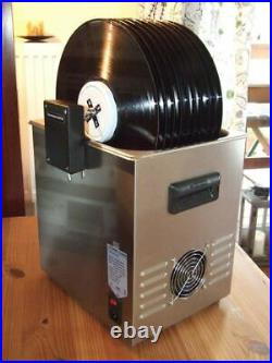 ULTRASONIC-RECORD-CLEANER-DIY adjustable power and variable frequency 10 records