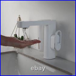 Unique design deck-mount faucet &foam soap intelligent automatic soap all-in-one