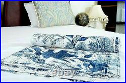 Vintage Handmade Cotton Kantha Quilt Bed Spread Throw King Size Boho BUY ANY 2
