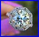 Vintage-Style-Engagement-Ring-White-Round-Brilliant-cut-Milgrain-Design-Jewelry-01-bjgw