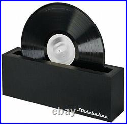 Vinyl Record Cleaning Machine Album Spin Cleaner Washer withCleaning Solution Blk