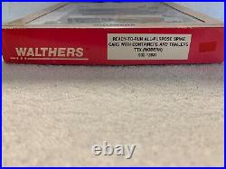 Walthers #932-13931 HO Scale TTX All-Purpose Spine Cars Containers/Trailer 5-Pk