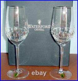 Waterford Crystal London Wine Glass SET/2 Jo Sampson All Purpose #40000112 New