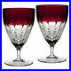 Waterford-Crystal-Mixology-TALON-RUBY-RED-SET-2-All-Purpose-Goblets-Pair-New-01-mbf