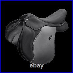 Wintec 2000 High Wither Square Cantle All Purpose GP Saddle HART Black/Brown NEW