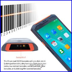 Z1 Android PDA Barcode Scanner with NFC Reader Support Fingerprint Unlocking